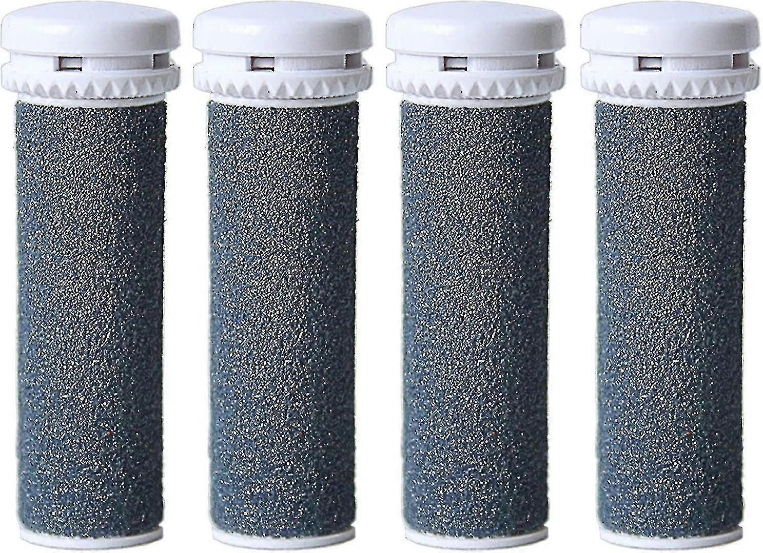 [4 Pack] Extra Coarse Replacement Rollers Compatible For Emjoi Micro Pedi Replacement Rollers