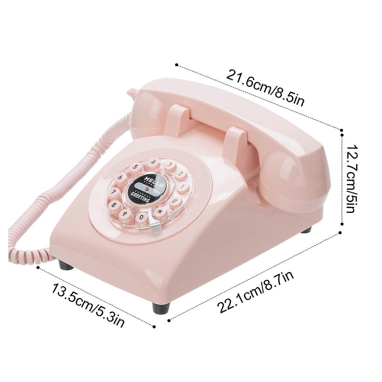 o Guestbook for Weddings Voice Mailbox Phone Birthday Parties Graduation Parties Baby Showers Built-in 12000mAh Lithium Battery with LED Light Fu