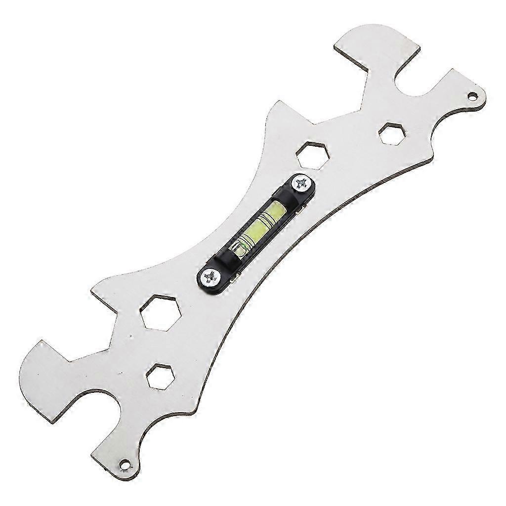 Multifunctional Wrench with Level Shower Faucet Ranging Ruler Repair Tool
