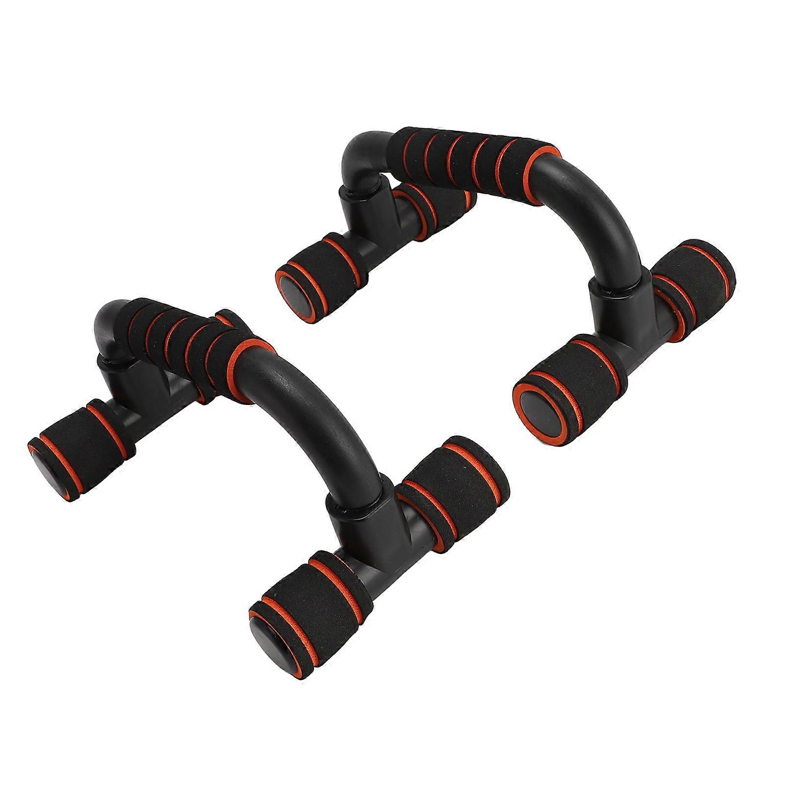 1 Pair Push Up Bars Pushup Handles Prevent Slip Strong Load Bearing Strength Training Gym Exercise Equipment for Floor Workout 
