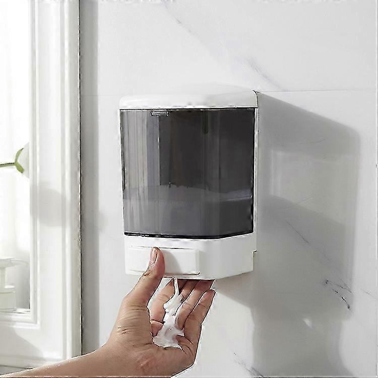 2025 1000ml Manual Large Capacity Wall-mounted Plastic Soap Dispenser 1000ml Manual Soap Dispenser