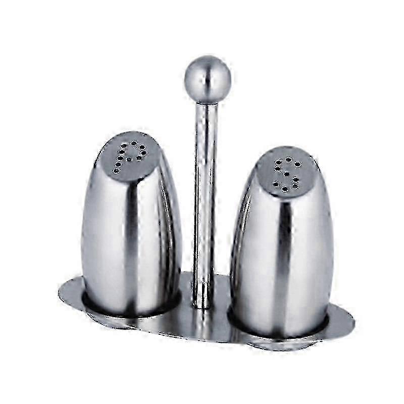 Edelstahl-Gewürzflaschen-Set mit Rahmen