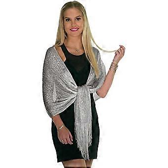 Elegante Avond Sjaals voor Jurken - Dames Dressy Wraps & Zilveren Sjaals voor Formeel Dragen
