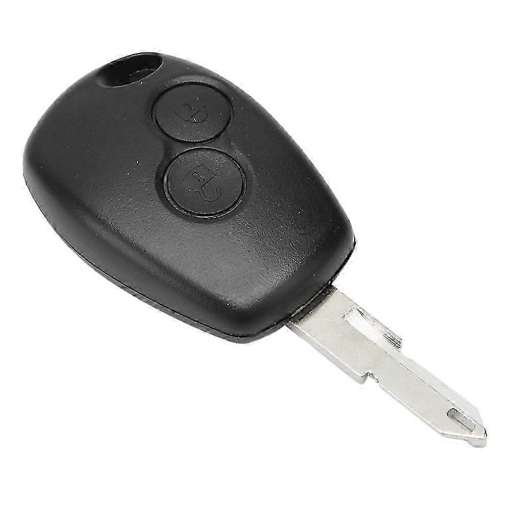 2 Button Key Fob Case Remote Key Shell Replacement with Key Embryo Compatible with a Renault Vehicle
