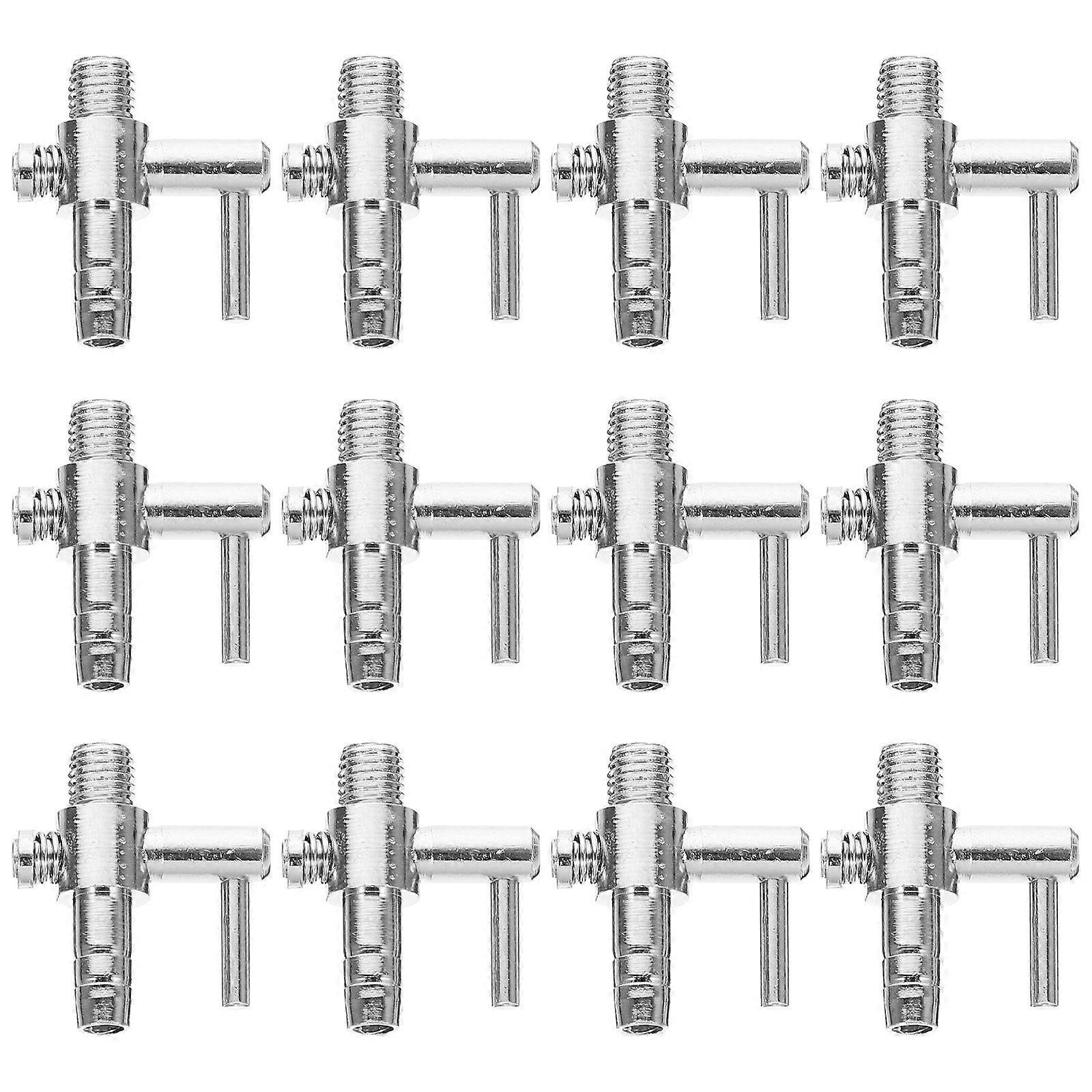 30PCS Per Set Fish Tank Oxygen Pump Aquarium Joint Splitter With Switch