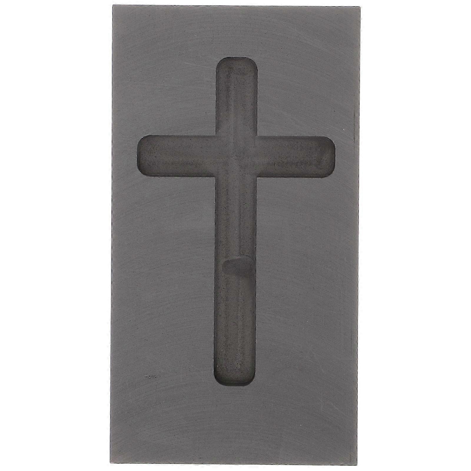 Cross Shape Graphite Ingot Mold for Melting and Refining Precious Metals