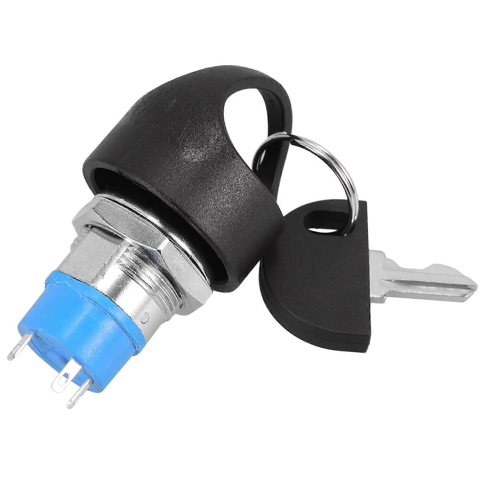 Replacement Ignition Switch Ignition Keyed Switch Durable Construction Waterproof For Motorcycle Users 1Pack