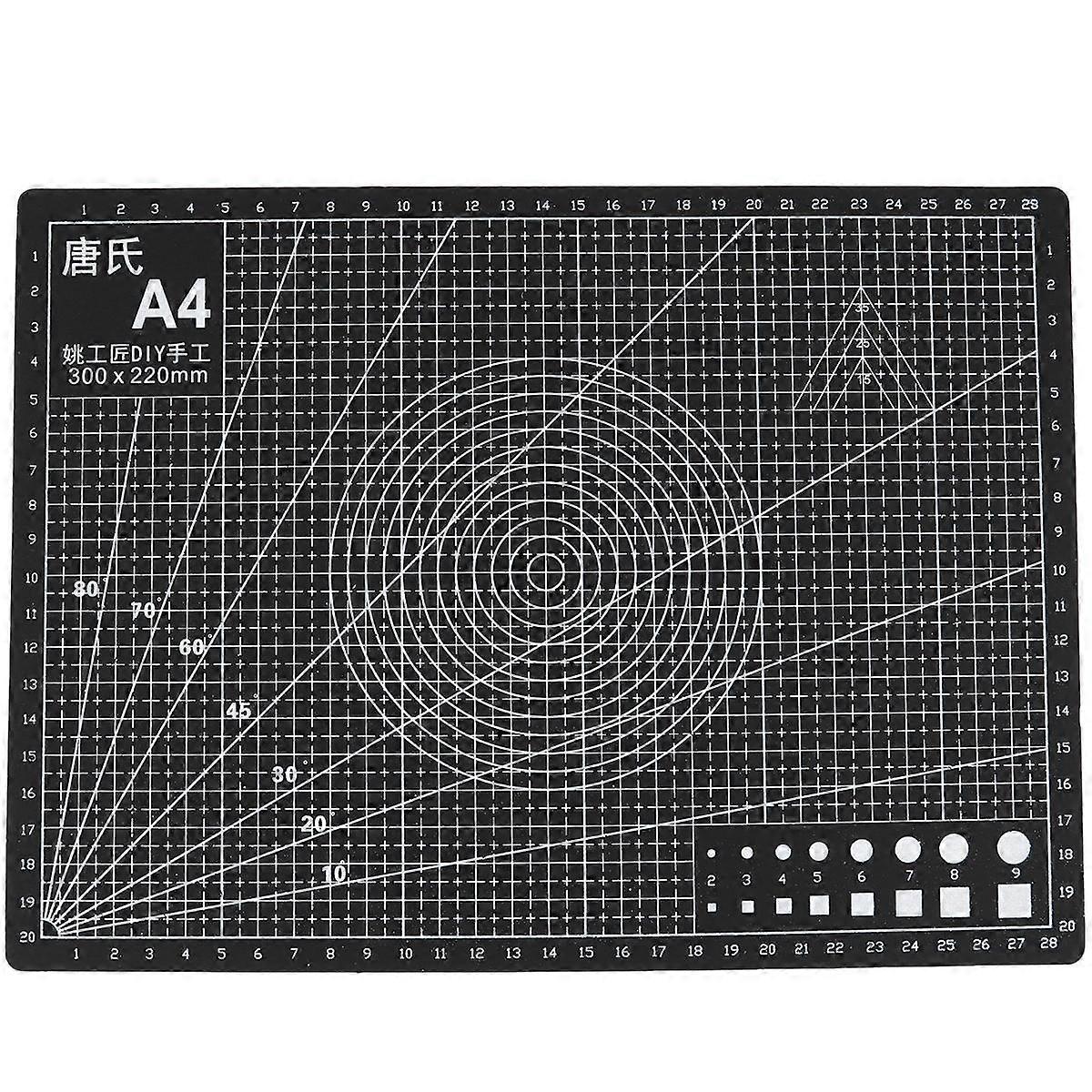 Quilting Design Board Double Sided Cutting Mat Artists Diy A4 Size Pvc Material 2Pack