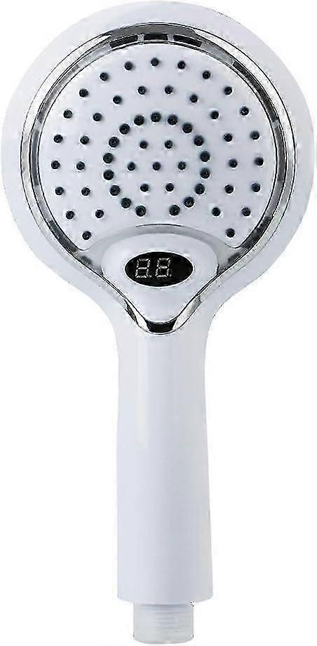 LED Hand Shower with Temperature Sensor Display
