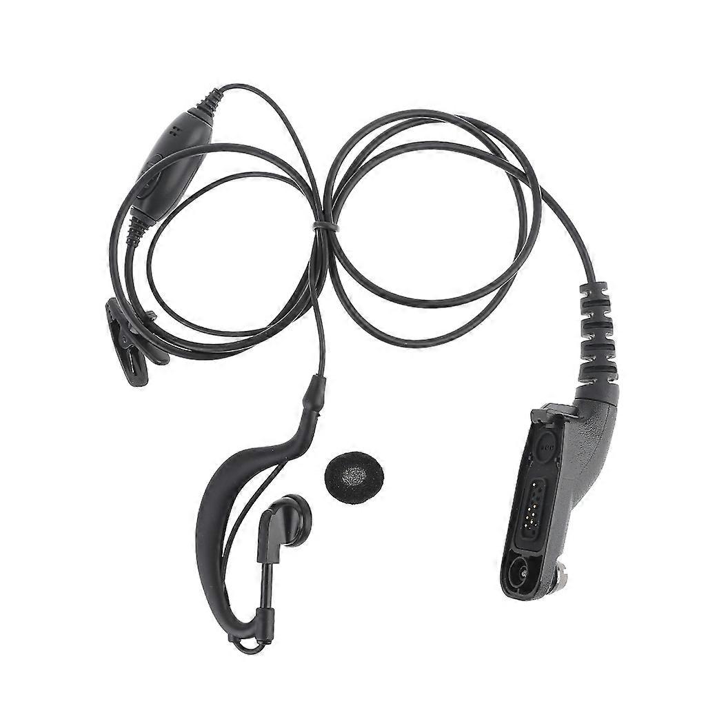 Radio Microphone Earpiece Mic Headset for  XPR6000/6550 DP4801 P8668 XPR7550e MTP6550 MTP6750  Black