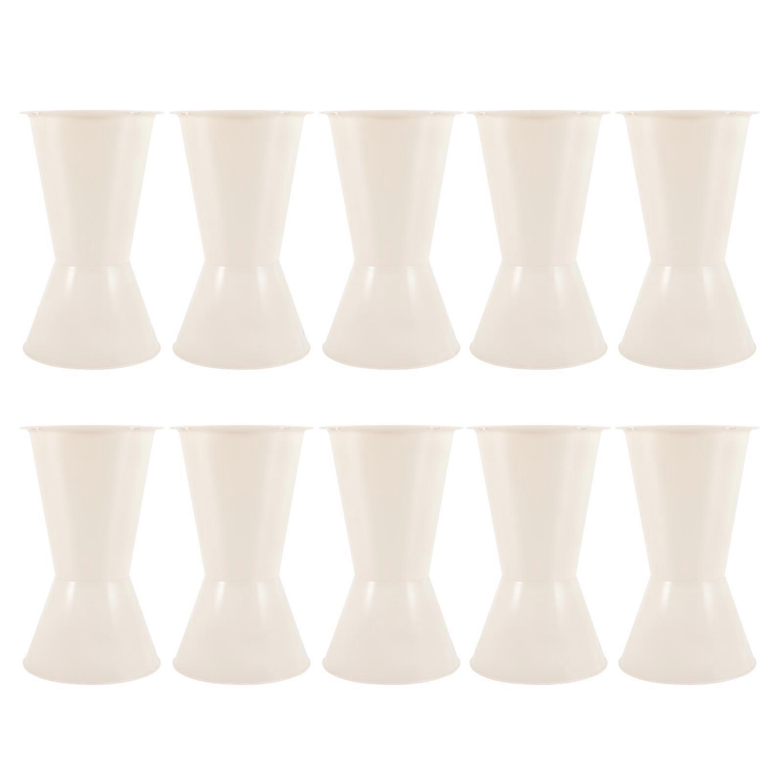10pcs Plastic Flower Stand for Wedding Bouquet Holder in Flower Shop