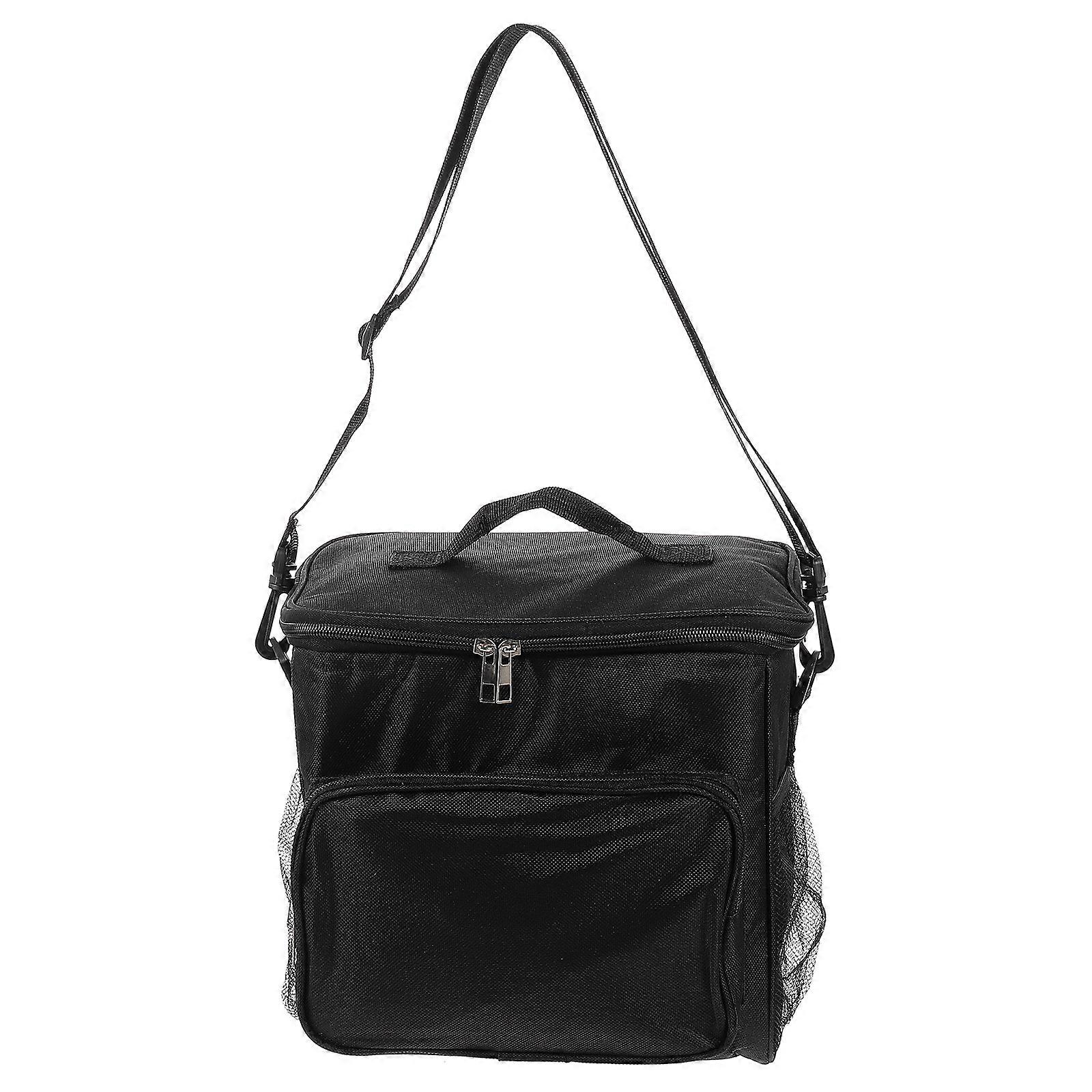 Double-Layer Insulation Bag Insulated Bag For Travel 26x24x17cm Portable Square 1Pcs