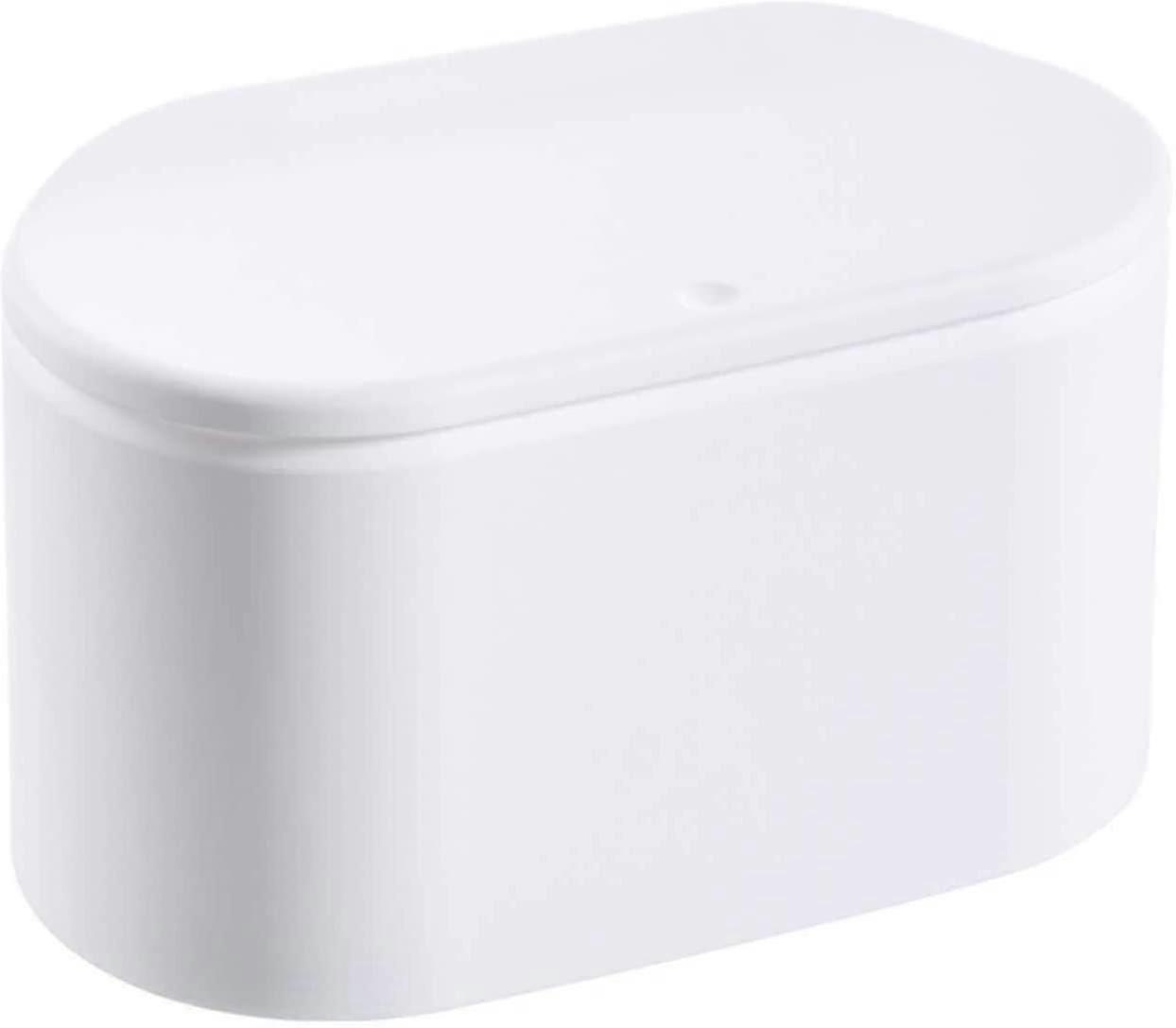 Mini Office Creative Plastic Covered Trash Can Kitchen Living Room Student Dormitory Trash Press