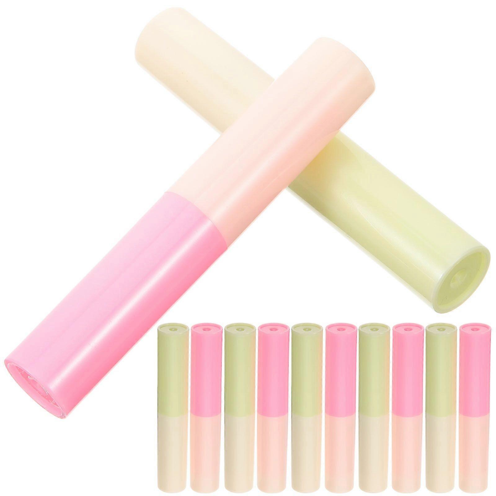 15pcs Practical Lipstick Lip Balm DIY Containers Empty Tubes for Lipstick DIY