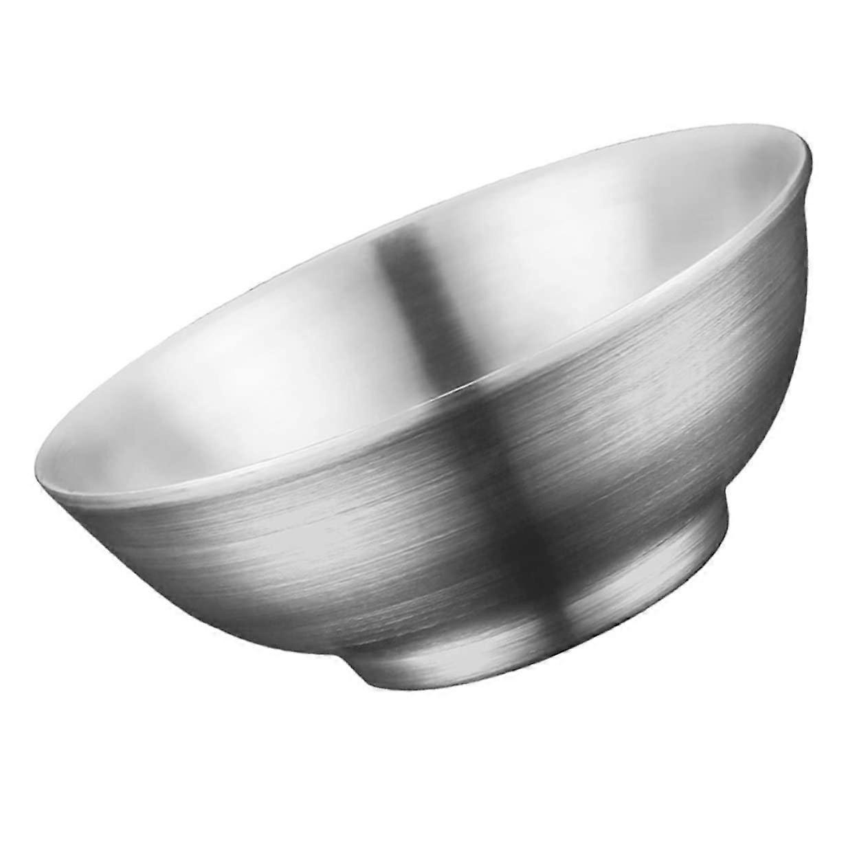 Reusable Soup Bowl Set Of Double Bowls Stainless Steel Double Handle Serving Bowls For Dips And Soups Large Size