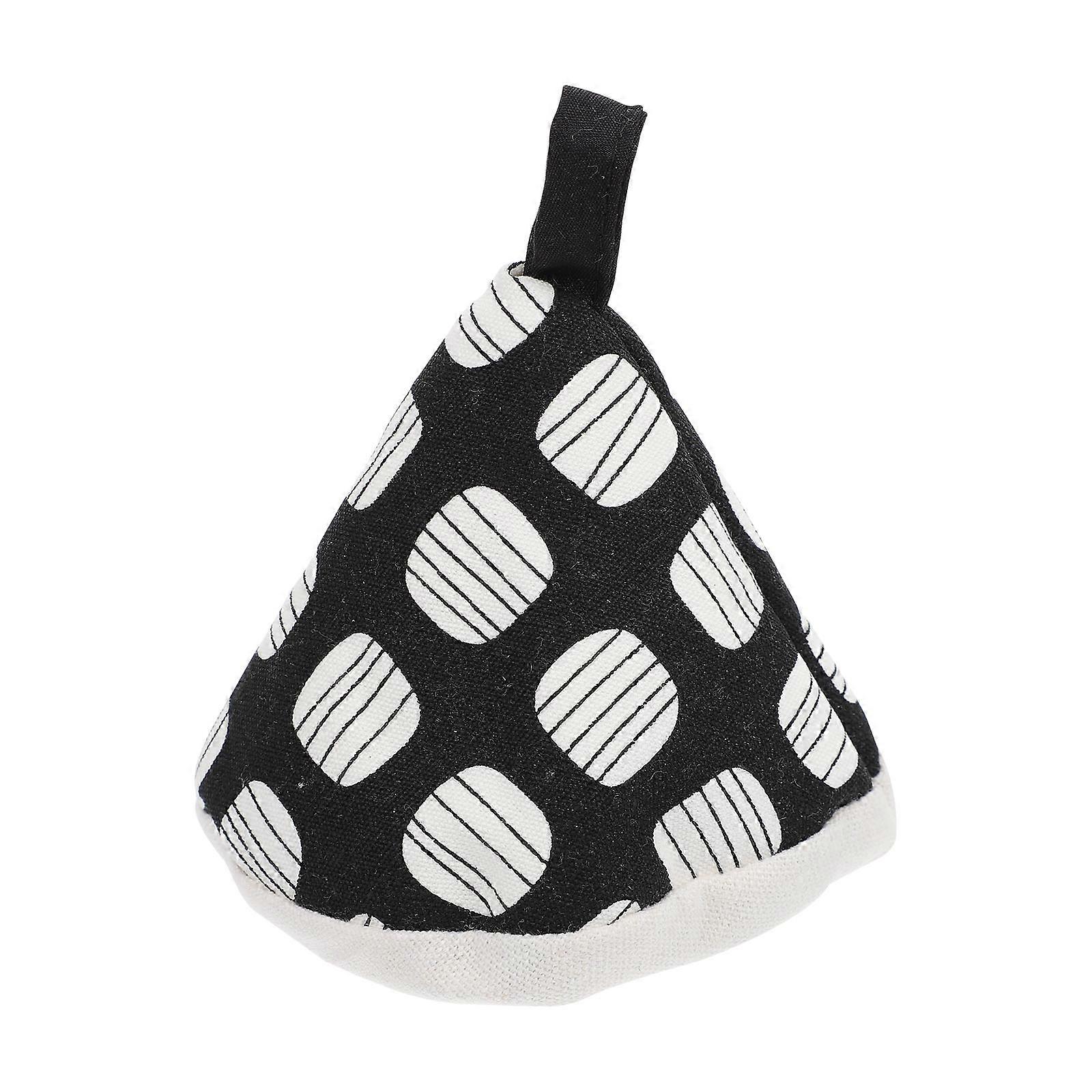 Anti-Scald Pan Handle Covers Heat Resistant Long-Term Use Triangular Shape Home Users 12X12X9CM 2Set