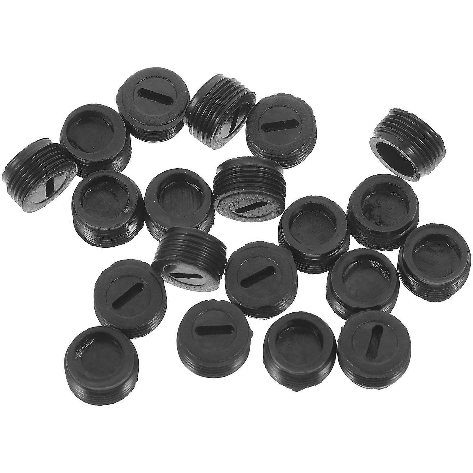 10 Pairs Durable Rotary Tool Brush Caps Carbon Brush Covers for Angle Grinders, Electric Motors & Power Tools Heavy Duty Protector for Efficient