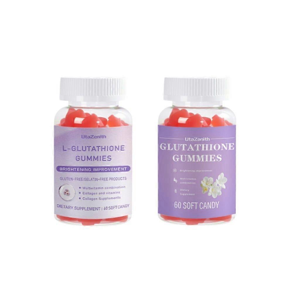 L, Glutathione (containing vitamin C and vitamin B12), daily supplement, combination pack