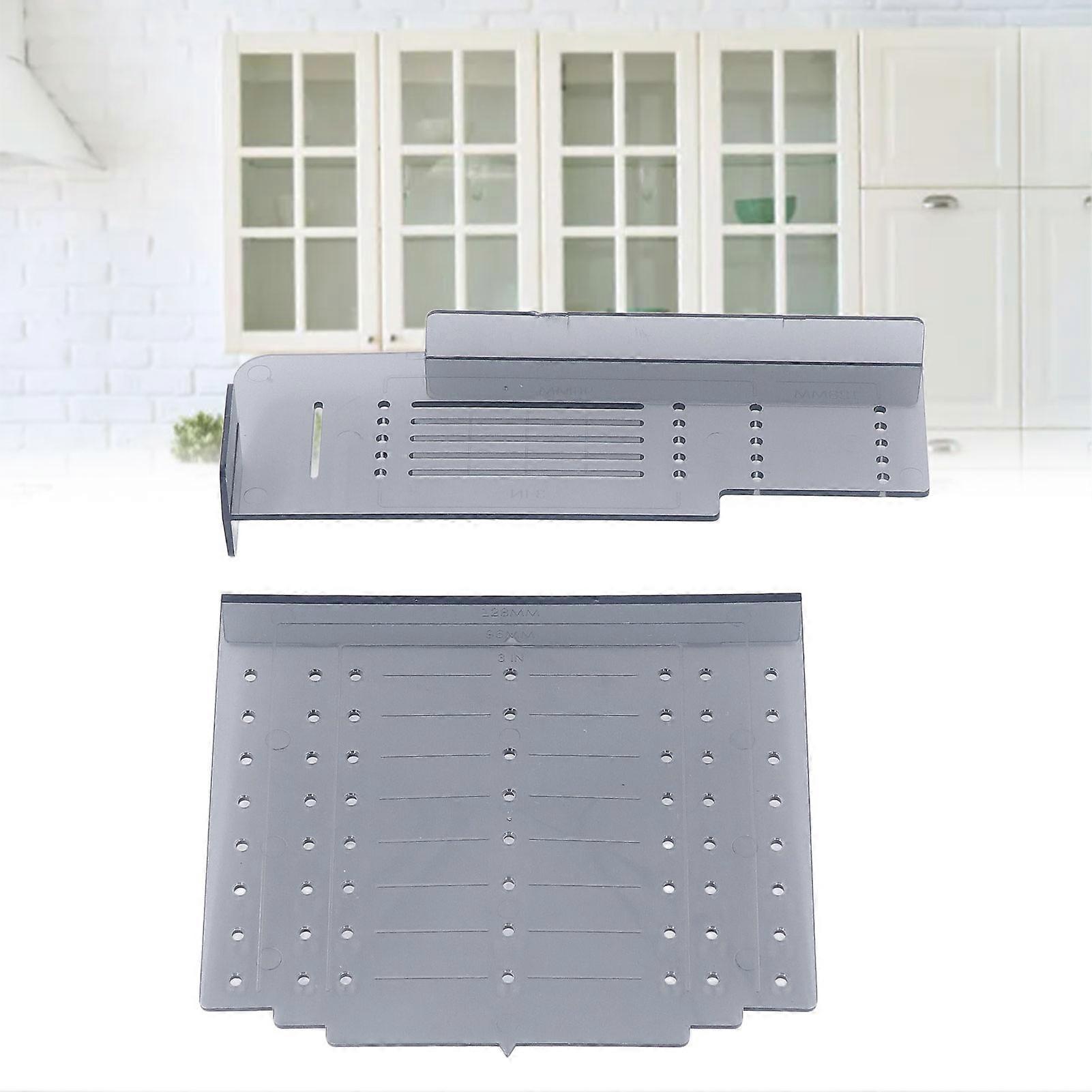 Cabinet Pull Door Drill Template Handle Door Drawer Pull Drill Mounting Template Set for Home Decoration 