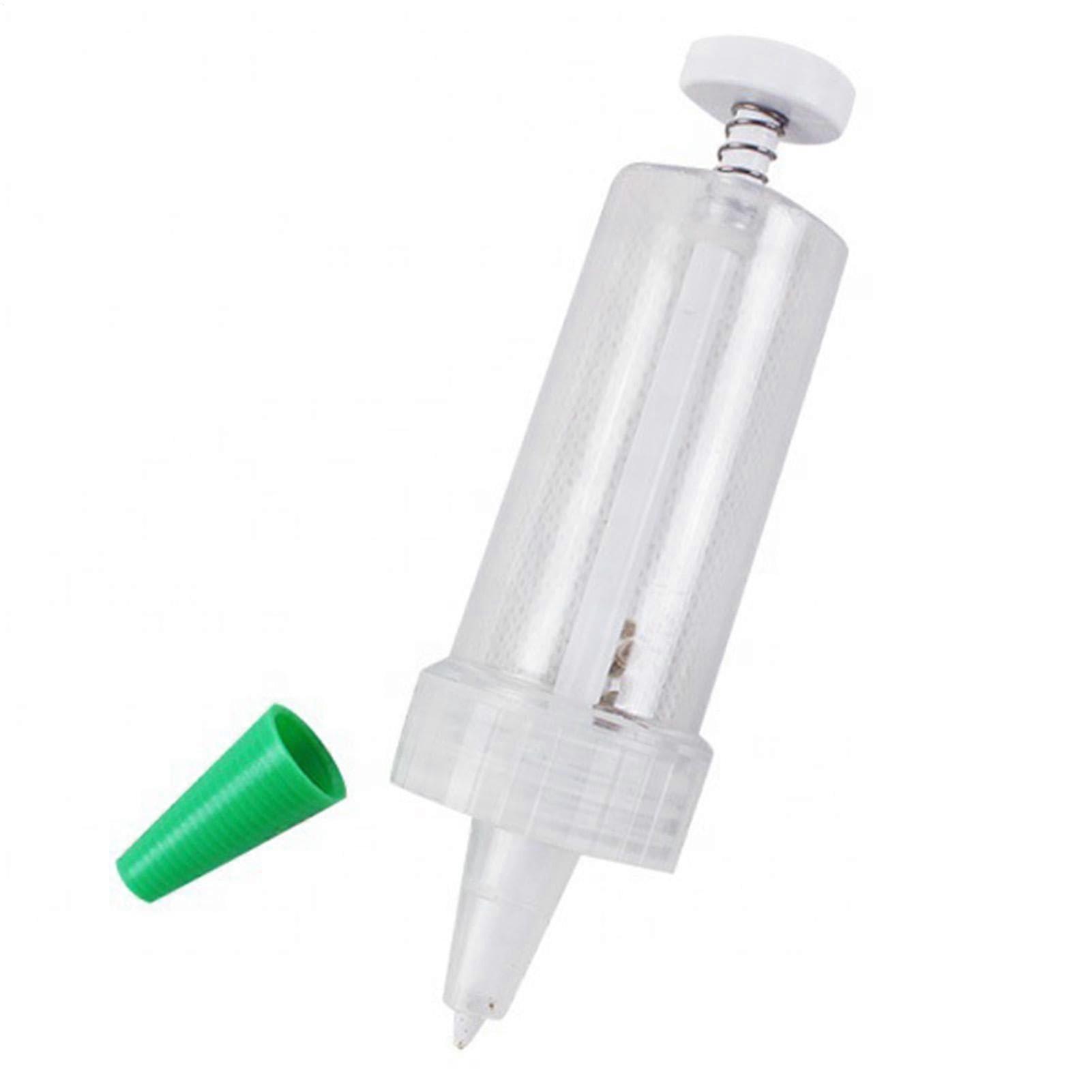 Sweet Handbuch Portable Seed Dispenser Tool with Ergonomic Grip for Controlled Planting in Garden Beds, Greenhouse Compatible