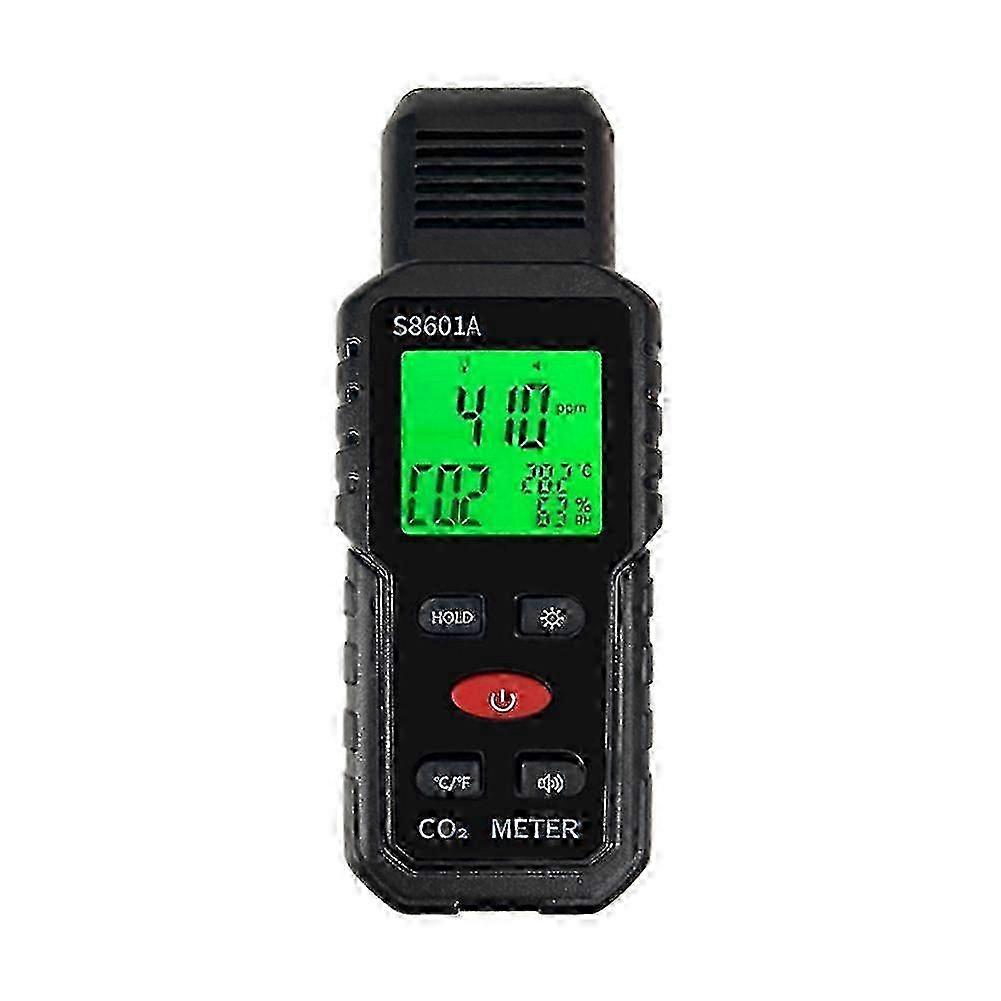 3 in 1 CO2-meter luchtkwaliteitsmonitor handheld 5000ppm kooldioxide-meetapparaat