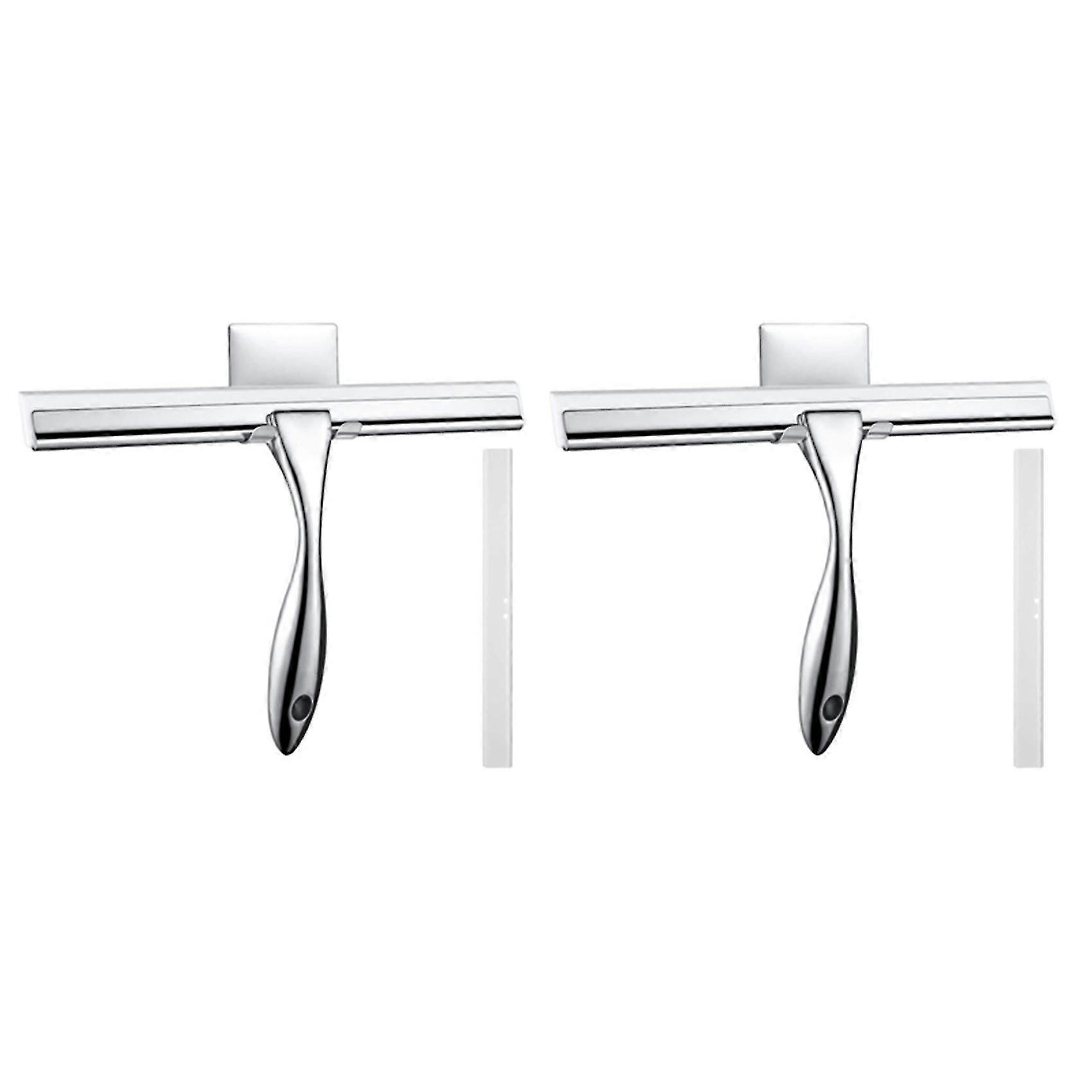 Shower Squeegee, Cleaner For Bathroom Mirror Wiper Scraper Window