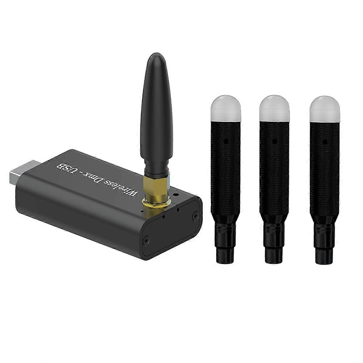 NOVINKA Upgrade USB na rozhraní Adaptér Vysílač LED DMX512 Počítačový ovladač osvětlení PC Dimmer EU-PLUG