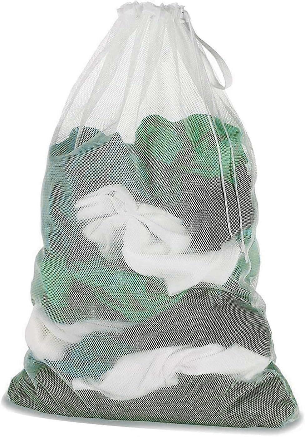 Washing Machine Laundry Net, Laundry Net with Drawstring, Reusable Lau