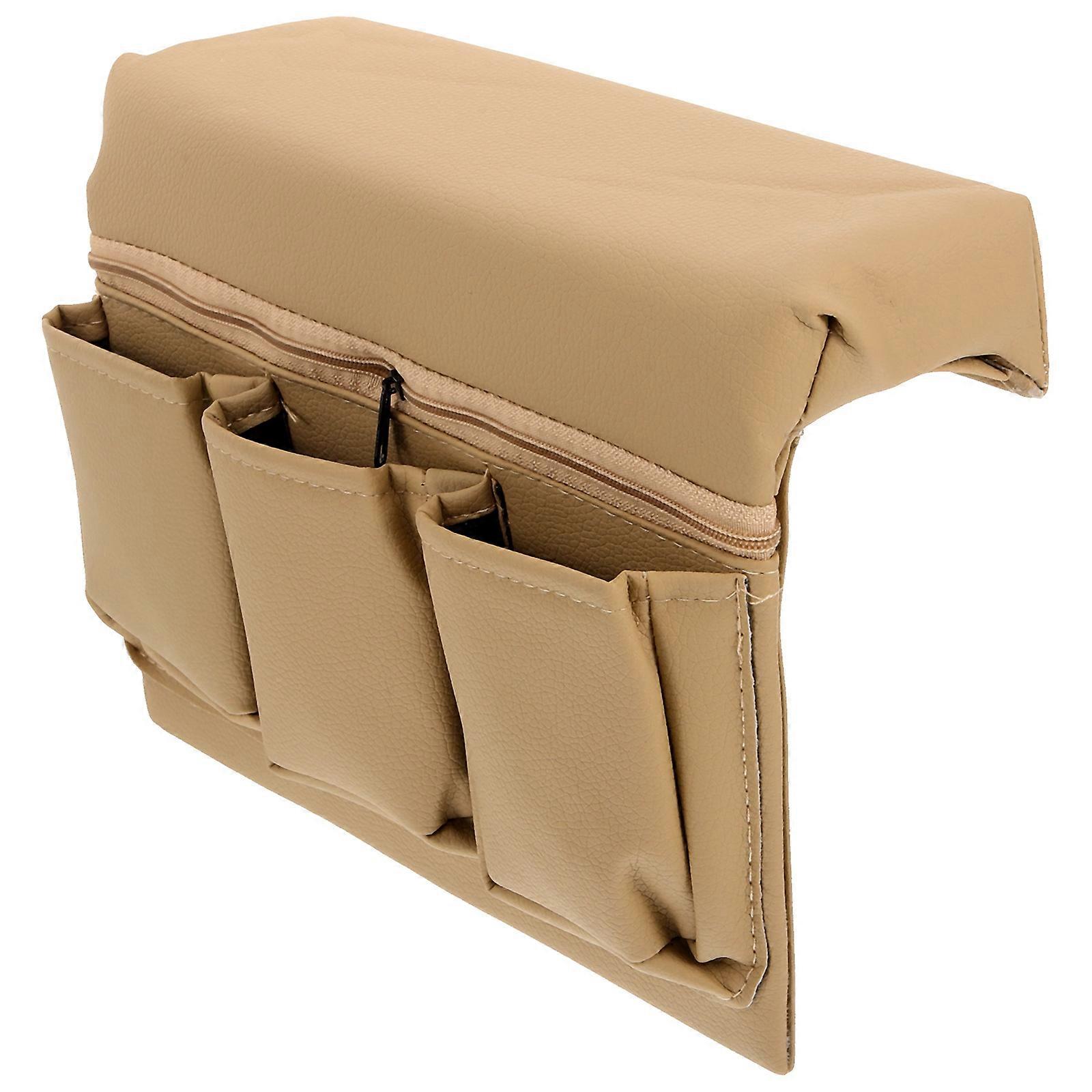 Car Door Armrest Organizer Multifunctional Storage Box with Pocket for Convenient Interior Use Easy Installation Removable Design Tidy Space