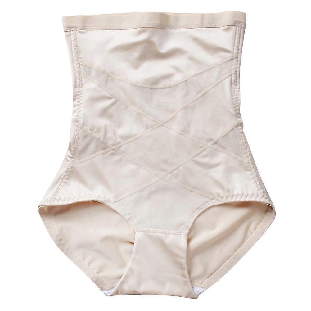 Ladies Shapewear Postnatal Recovery High Waist Panty Apricot Size L 1Pcs