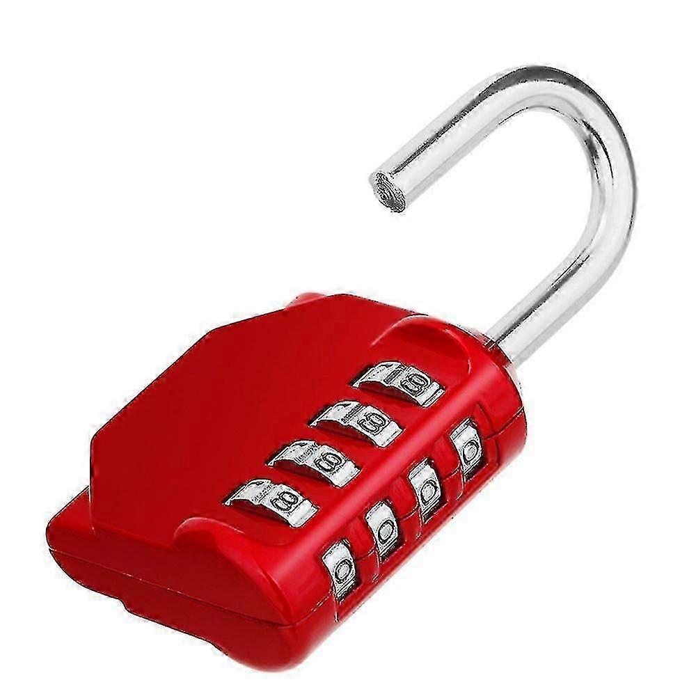 Combination Padlocks, 4 Digit Locker Padlocks For Gym Lockers, School Locker, Weatherproof Outdoor Padlock Fence