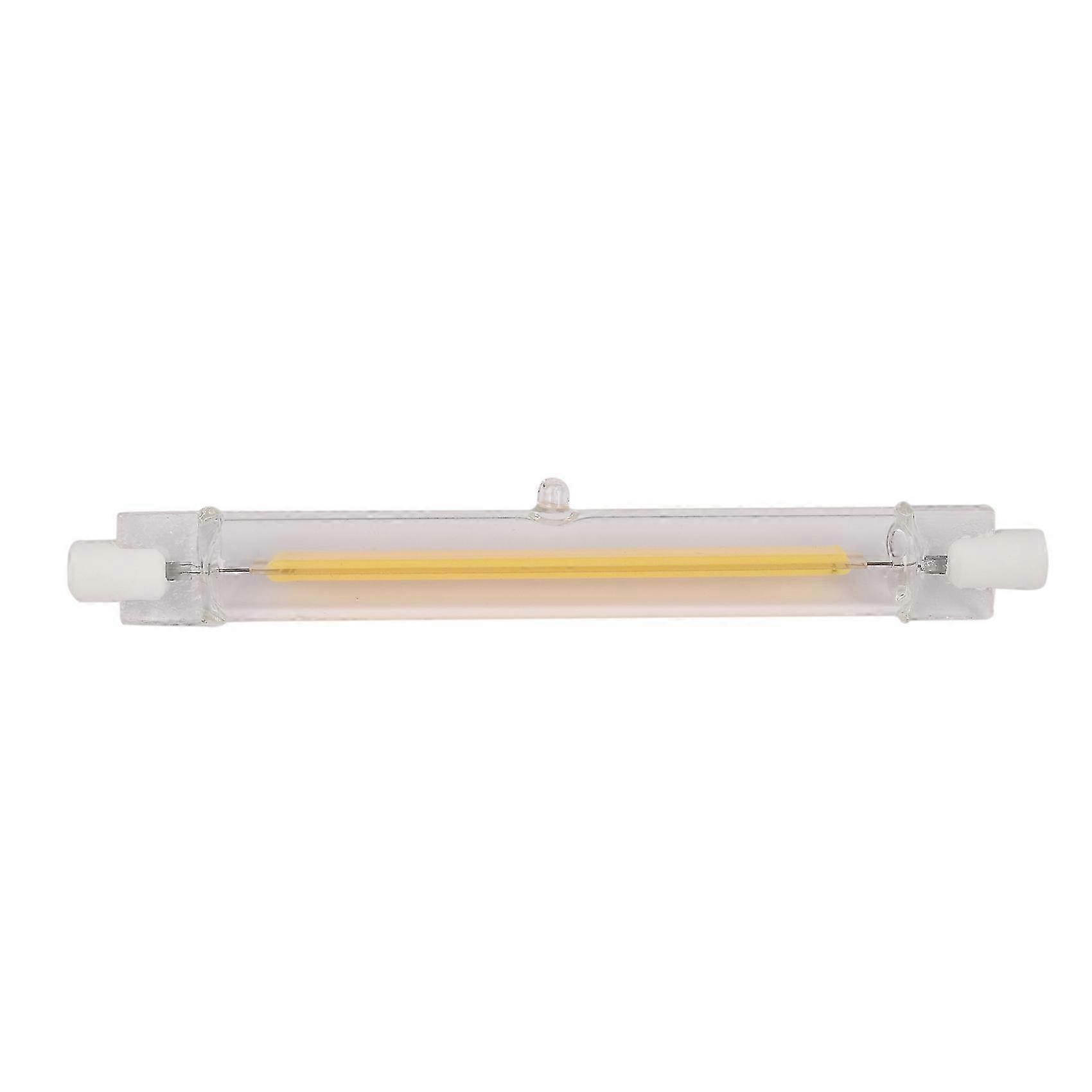 Ampoules LED R7S COB à intensité variable 10 W 118 mm, remplacent les ampoules halogènes - Lumière blanche chaude 220 V