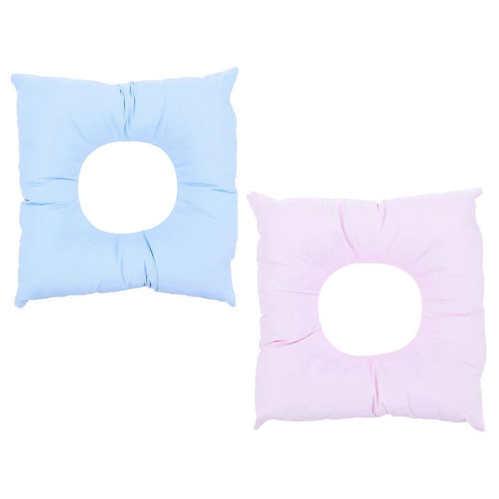 Reversible Face Down Pillow Beauty Salon Use 32x32cm 2Pcs