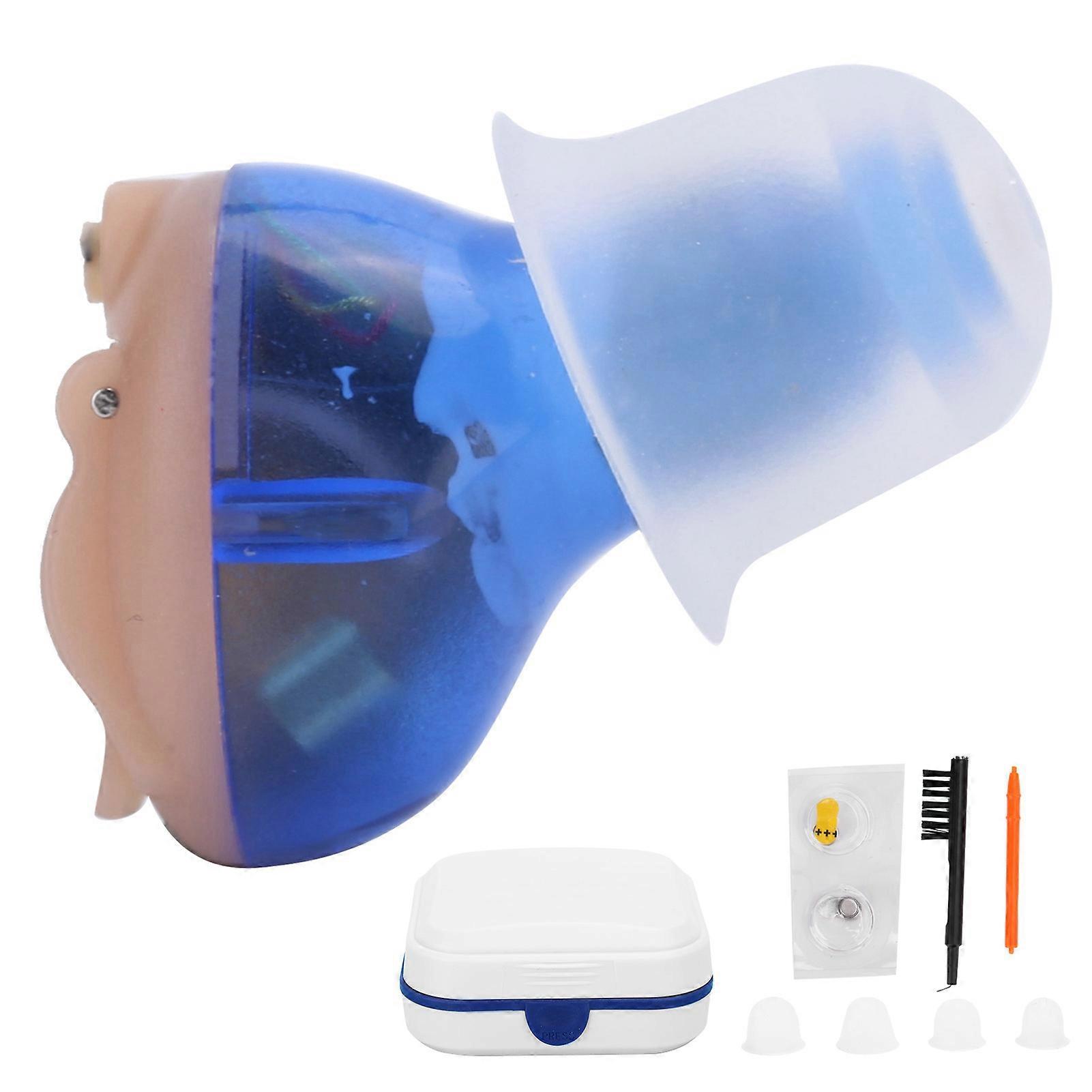 Smart 4 Channel Digital Machine Amplifier Hearingaid Assisted Deafness Elderly Left Ear