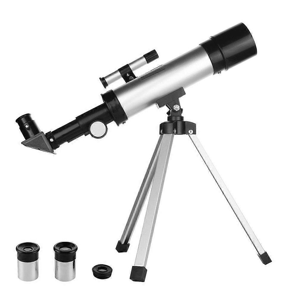 Astronomical Telescope for Kids and Beginners 90X Magnification Telescope with Finder Scope 2 Eyepieces and TripodYMHC