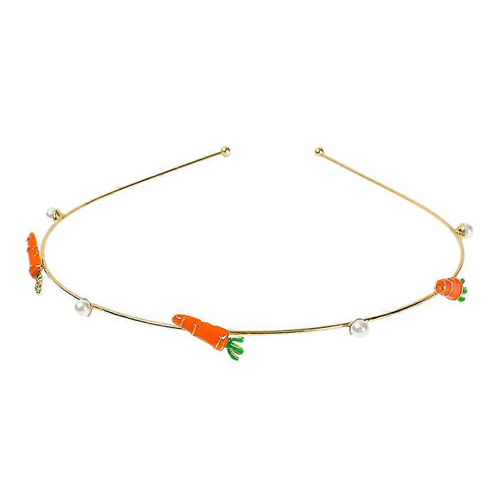 Cute Fruit Headband Hair Accessory Birthday Presents Iron Material 14x13cm Delicate Design 1Pack