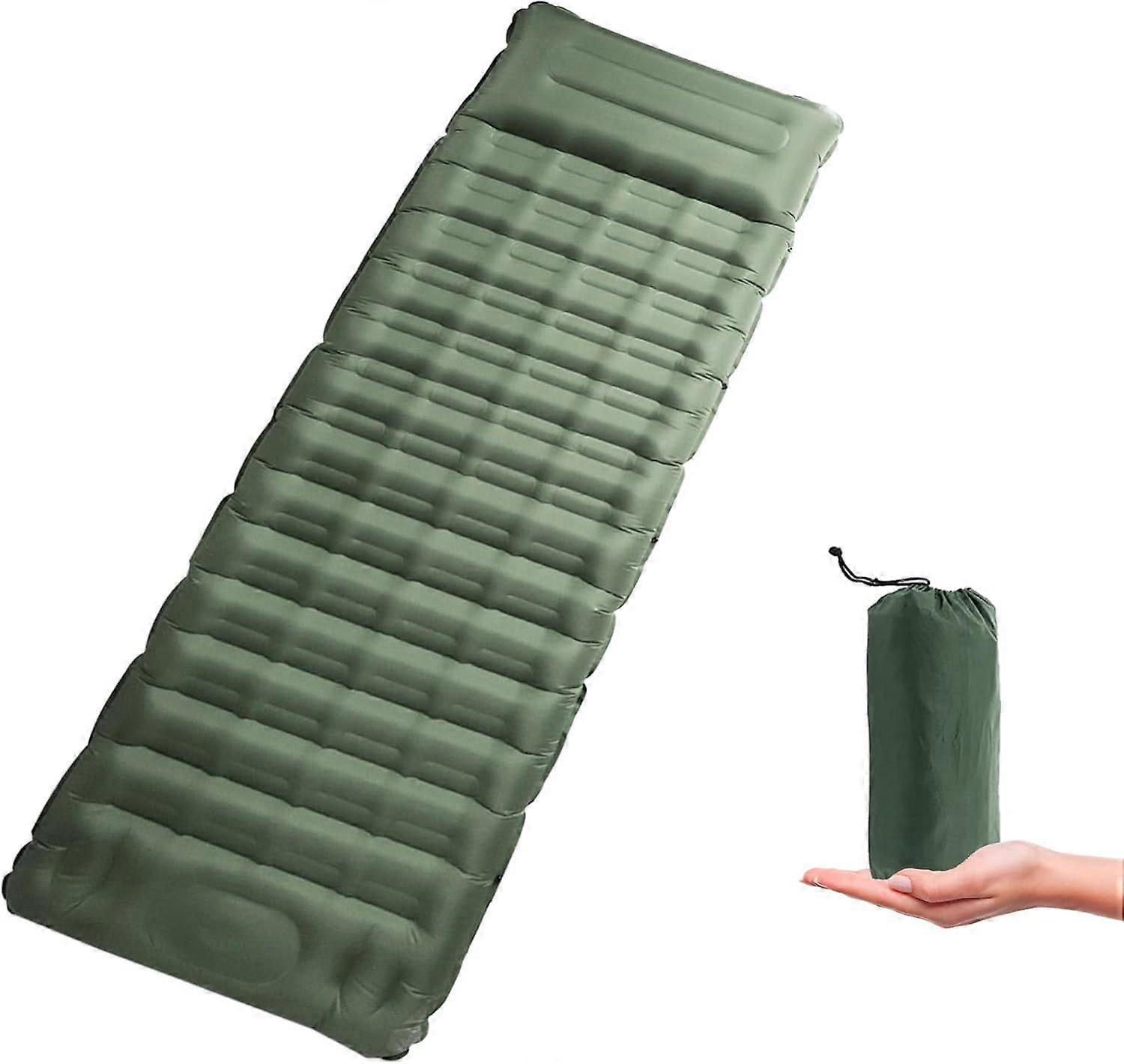 2025 Latest Model Self Inflating Sleeping Pad, Extra Thickness 4.7 Camping Mat