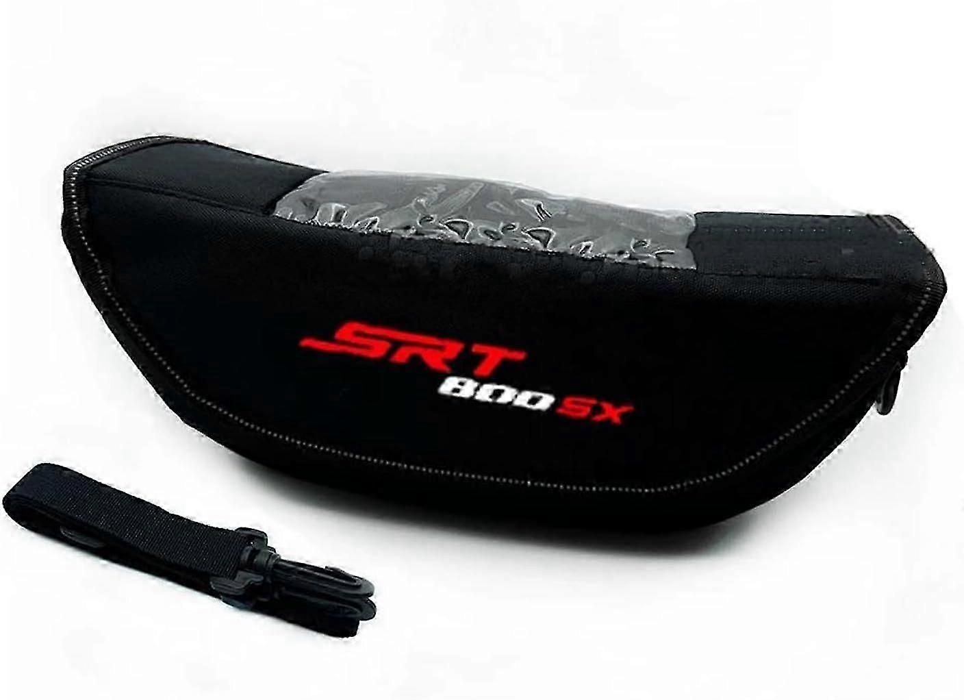 "Motorcycle Handlebar Bag, " Fit For QJ Motor SRT 800 SX 2024 Motorcycle Dustproof Handlebar Storage Bag(C)