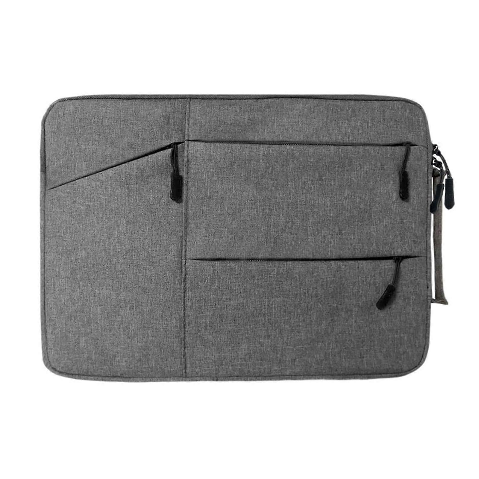 Laptop Bag, Portable Sleeve for 14-15.4 Inch Laptops, Large Capacity Protective Notebook Case in Dark Gray