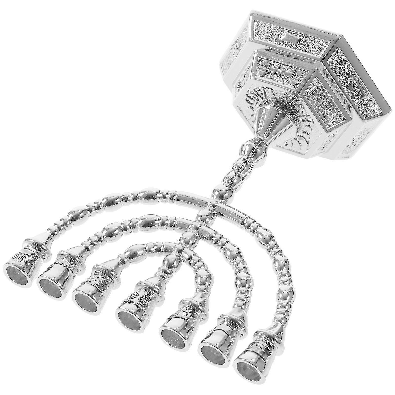 Branch Candlesticks 7 Branches Traditional Design Religious Use Home Dining Table 1Pack