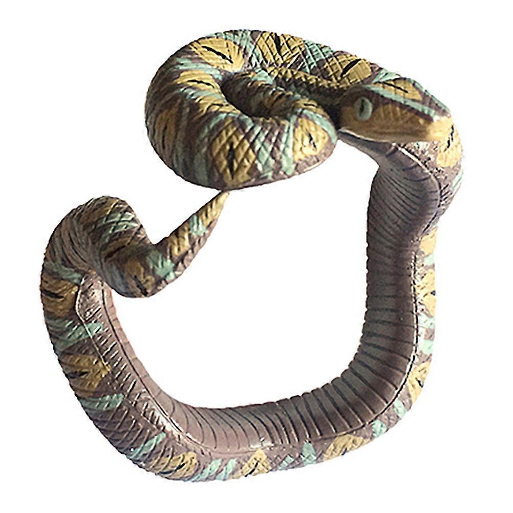 Simulation Snake Bracelet Scary Prank Toy For Halloween Party Supplies 6.5 x 5 x 7 Cm Realistic Design 1Pack