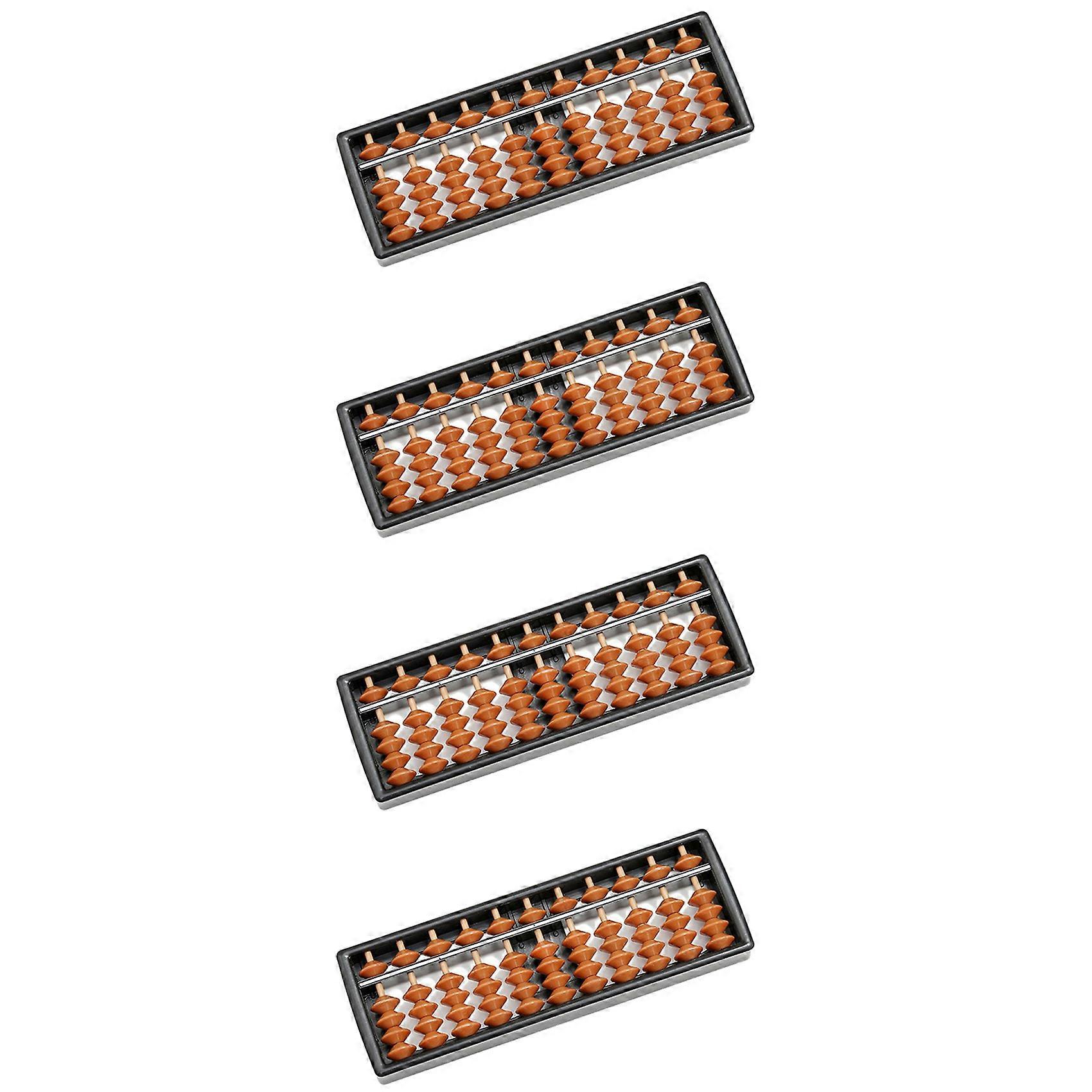 4X Abacus Toy 11 Digits Kid School Learning Math Arithmetic Toy Chinese Traditional Abacus Education