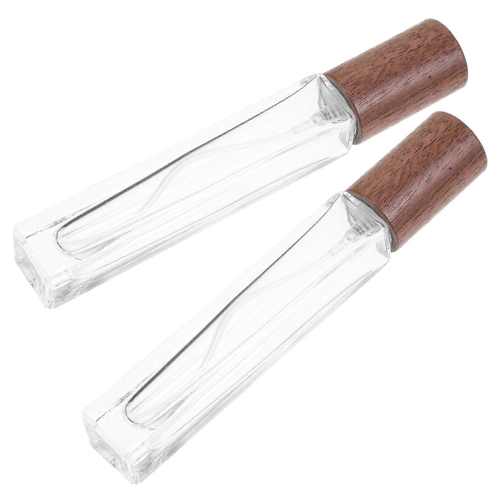 Refillable Glass Sprayer Bottle For Cosmetics Containers Portable 2Pcs 10Ml