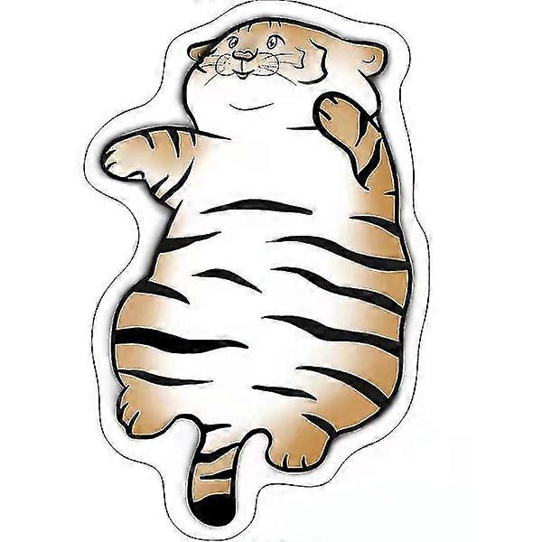 Tiger Patterned Rug Animal Pattern Small Rug Faux Leather Cow Hide