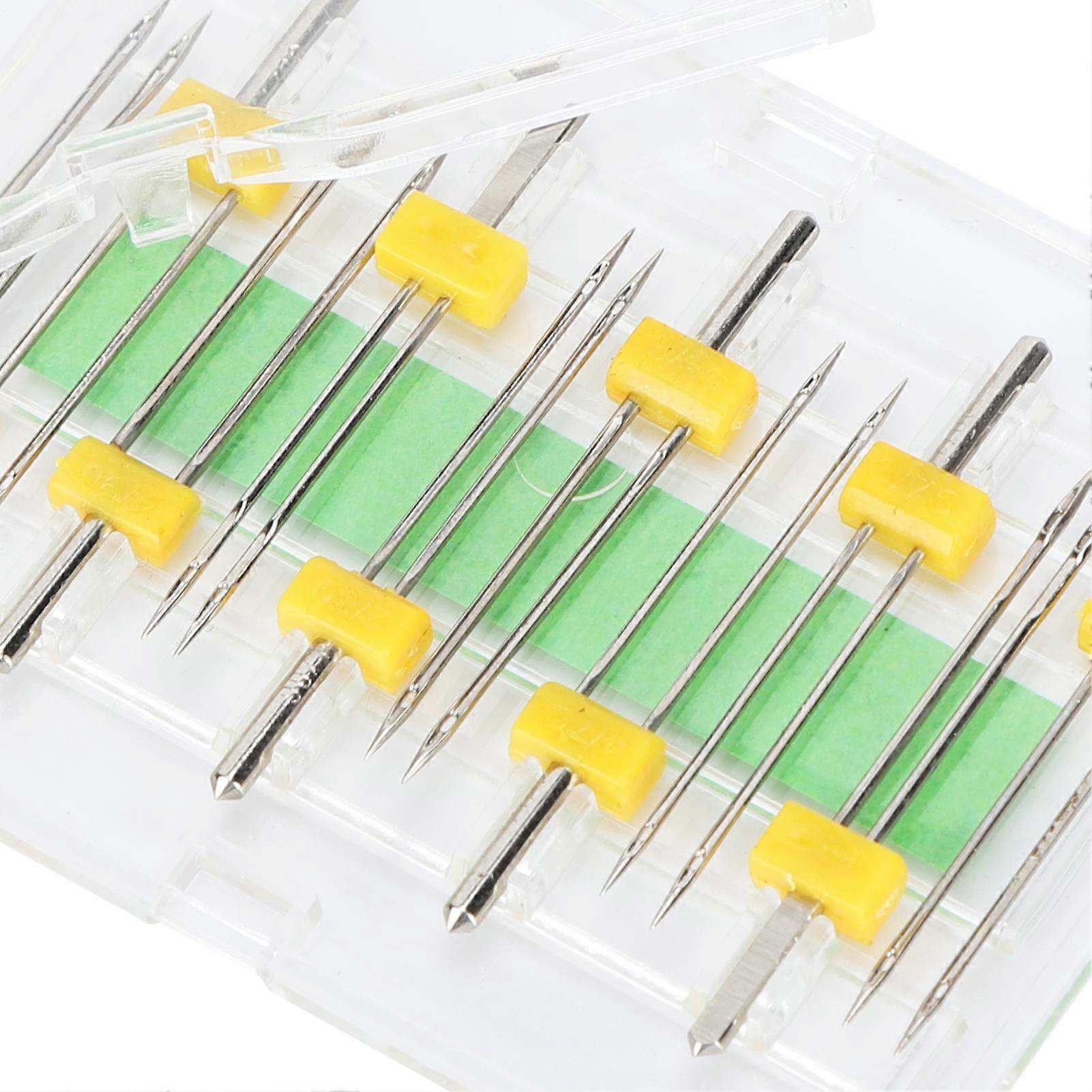 10Pcs Sewing Machine Twin Needles Set Various Specifications Double Pins Accessories