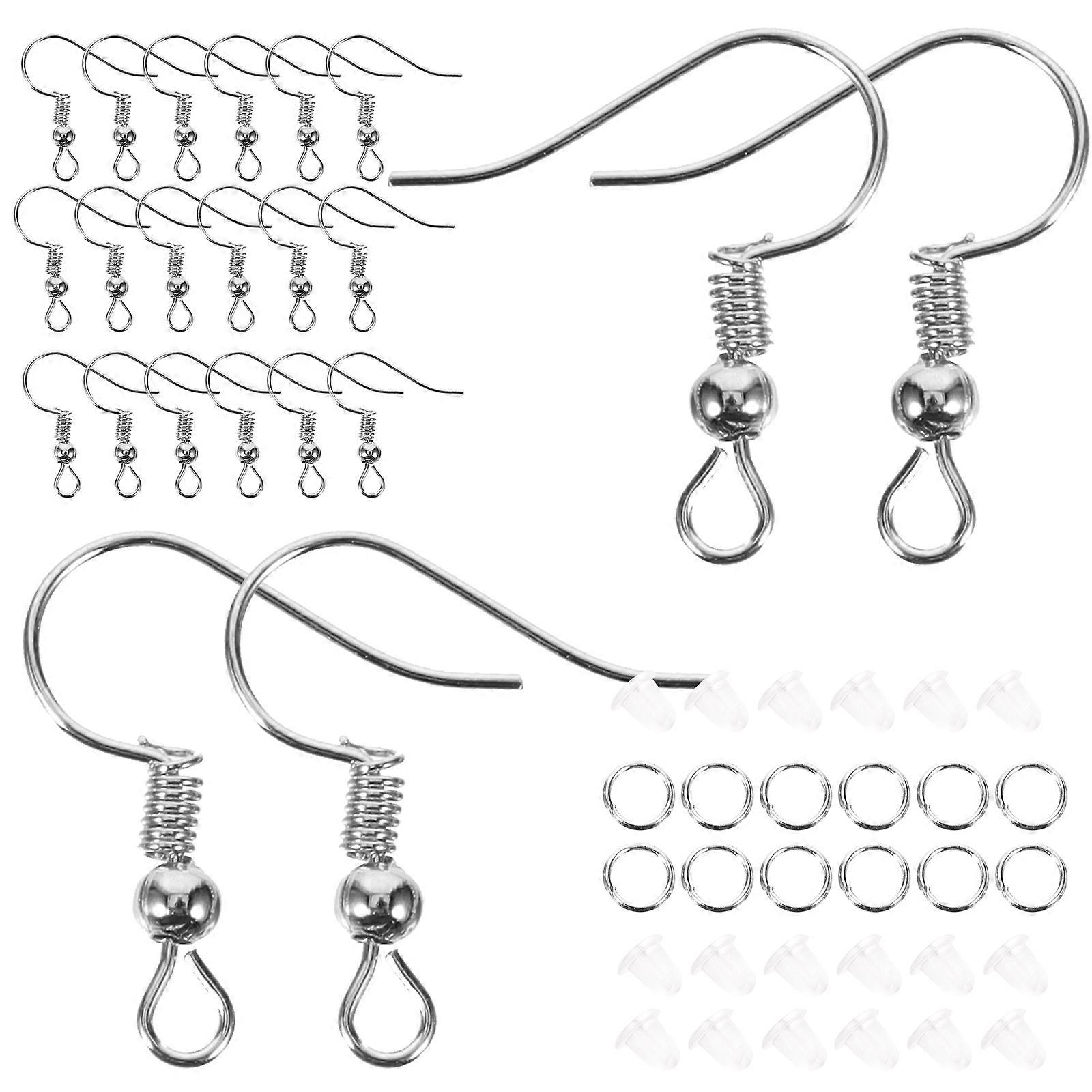 3 Sets Earring Backs Hooks DIY Safety Stoppers for Ear Jewelry Supplies