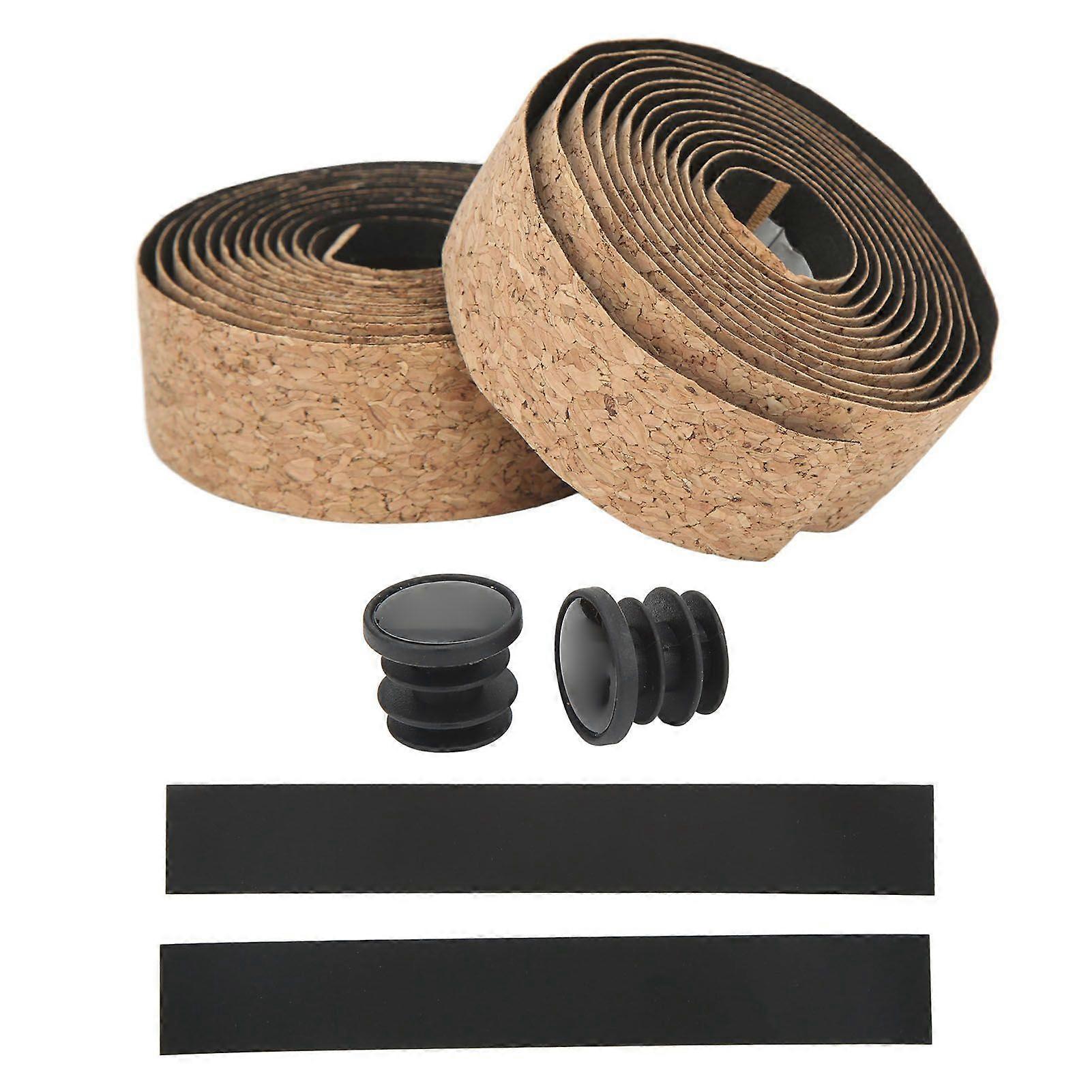 ロードバイクノンスリップハンドルバーテープラップショック汗吸収バイクハンドルストラップサイクリングライディング用