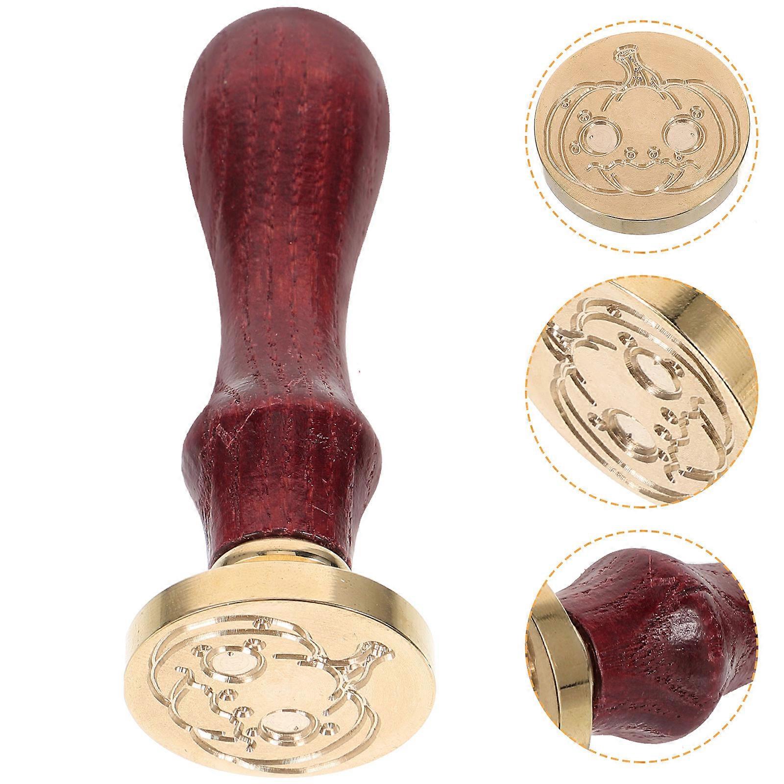Decorative Wax Seal Stamp Ideal For Scrapbooking And Wine Package Decoration In Brown Color With Certified Quality 1Pack