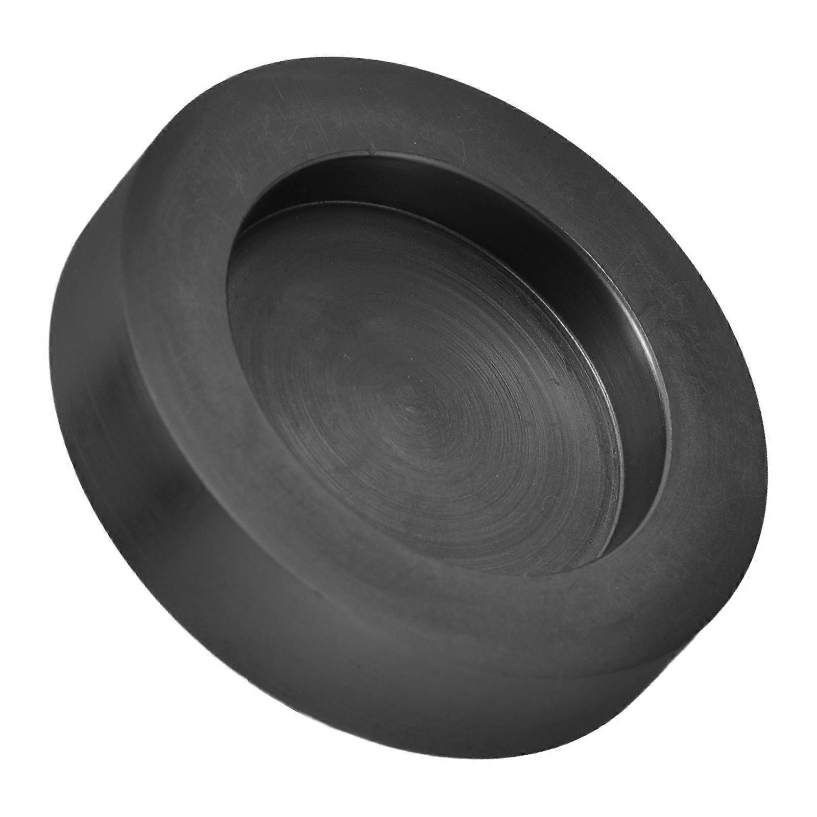 Ingot Molds For Casting Metal Heat Resistance Black Round Disc Laboratory Equipment 1Pack