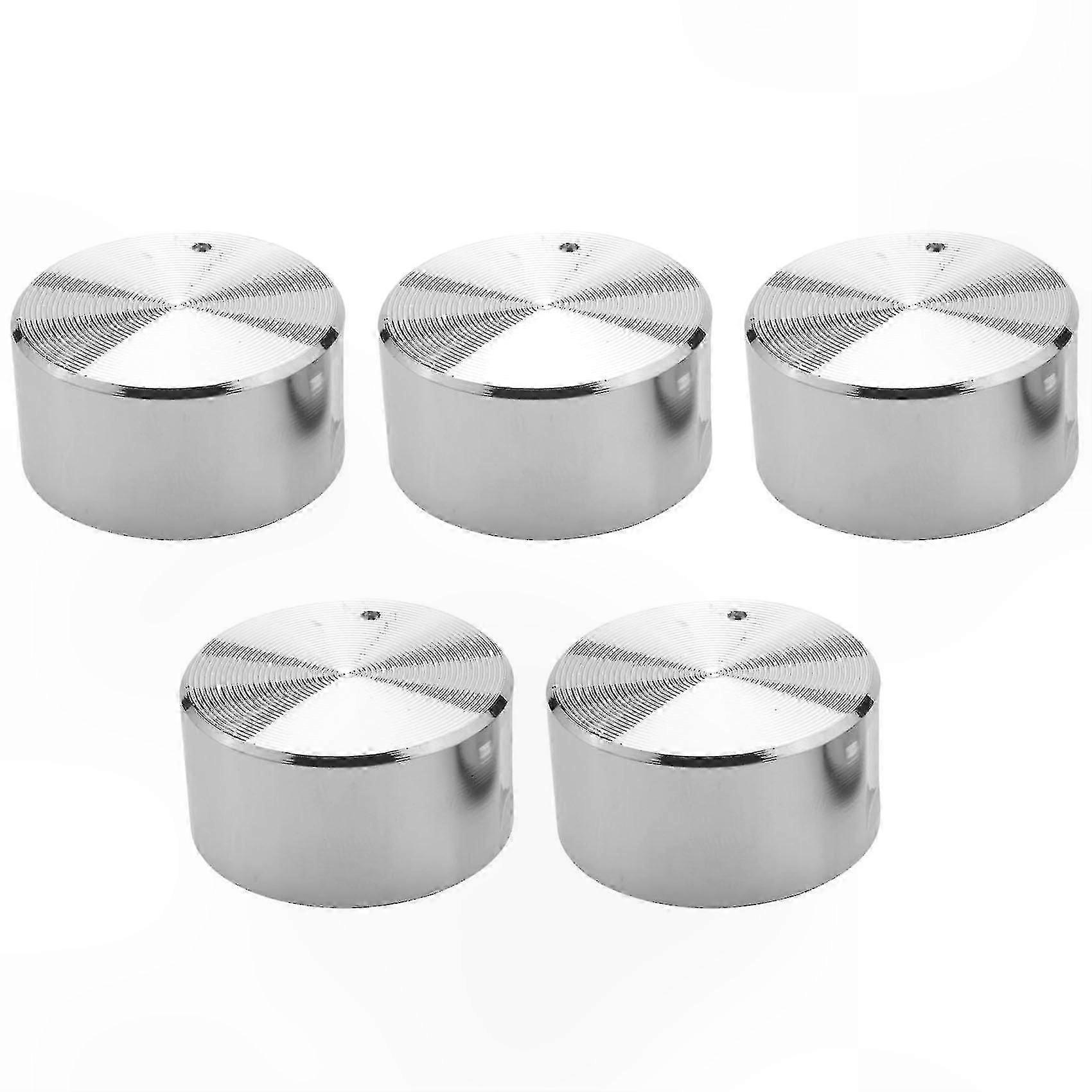 5-Piece Cooktop Knobs for Gas Stove 6mm Oven Control Replacement Kitchen Burner Switch